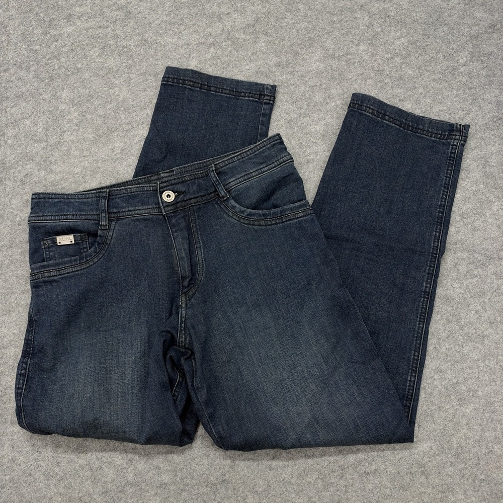 Kuhl Klassic Jeans Mens 32x30 Blue Dark Wash Stretch Denim Straight 5 Pocket